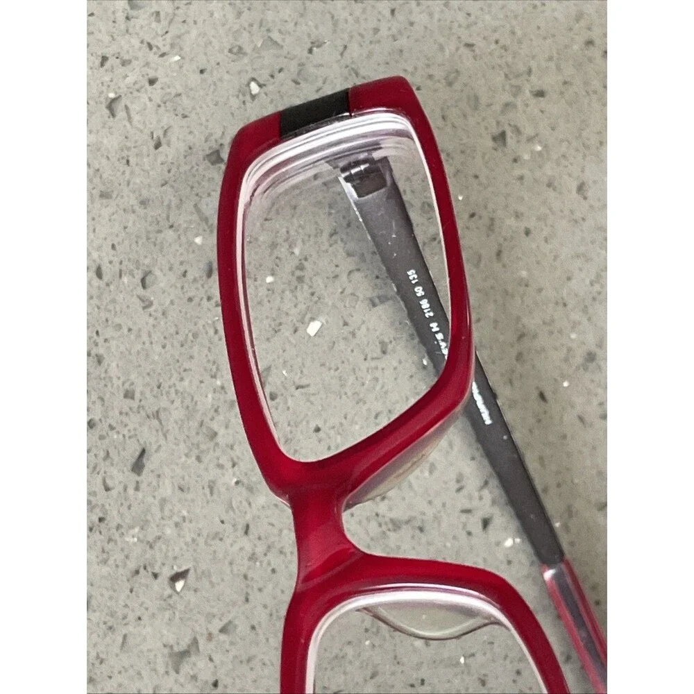 Humphrey's By Eschenbach H 2186 50 Eyeglasses Frames ONLY 50-15-135 red full rim